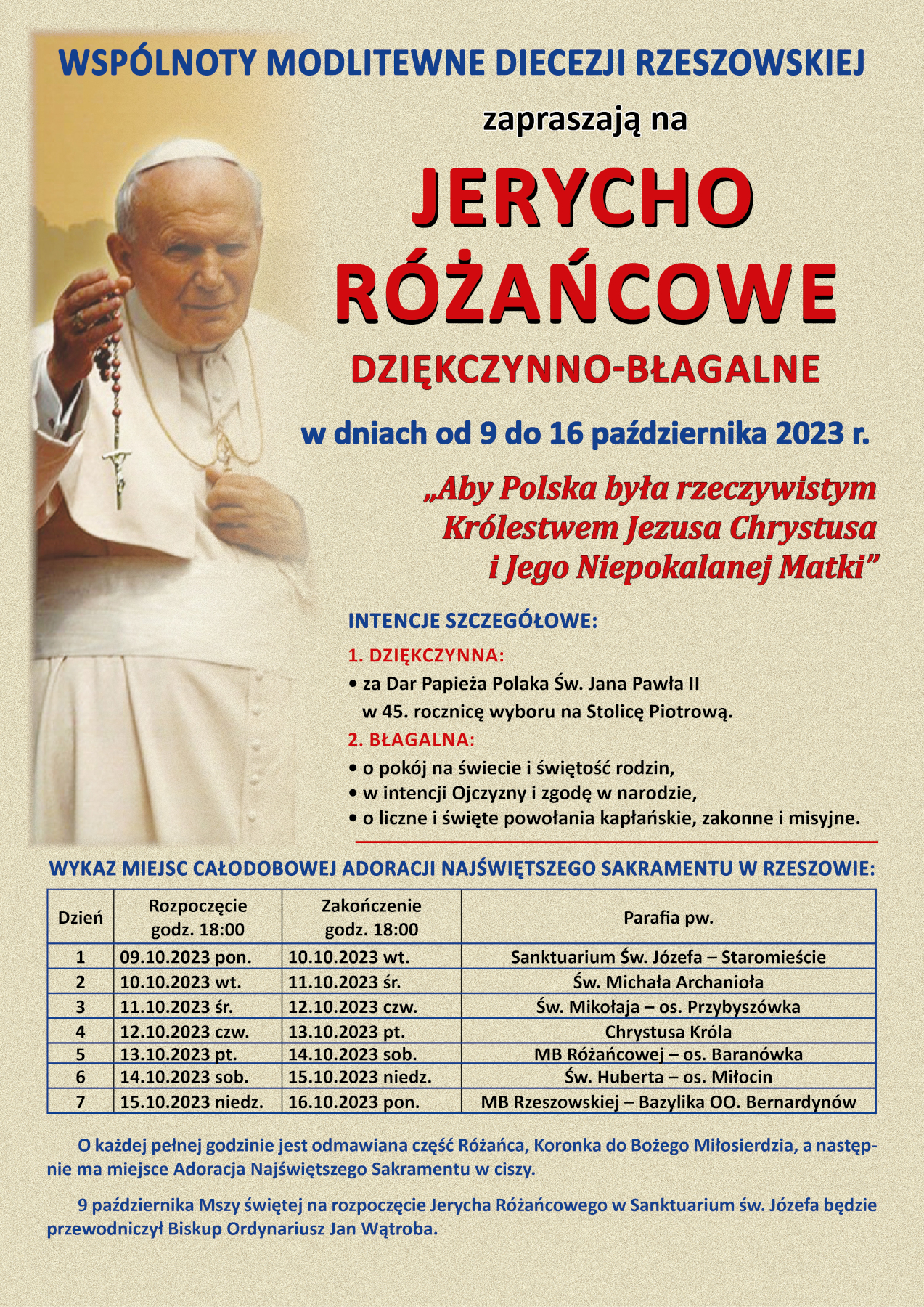 Jerycho Różańcowe 2023