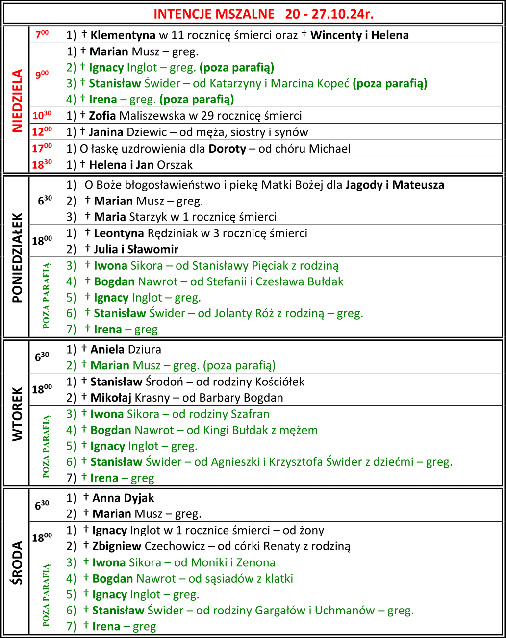 1-Intencje 20-27.10.24