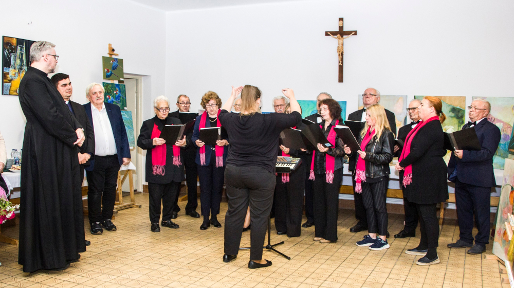 26 09 2026 - Wernisaż wystawy prac grupy Pod skrzydłami Anioła