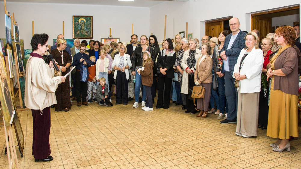 26 09 2026 - Wernisaż wystawy prac grupy Pod skrzydłami Anioła